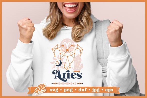 Aries SVG Zodiac Sign Svg for Crafts and Graphics