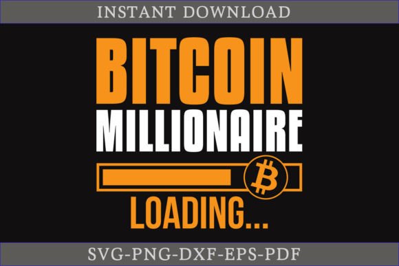 Bitcoin Millionaire Loading Bitcoin SVG