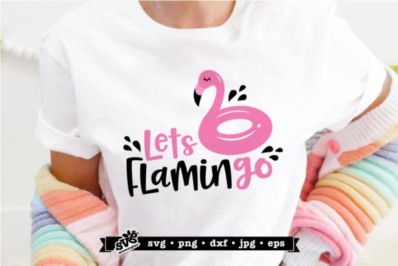 Let's Flamingo SVG: Graphics for Summer Crafts