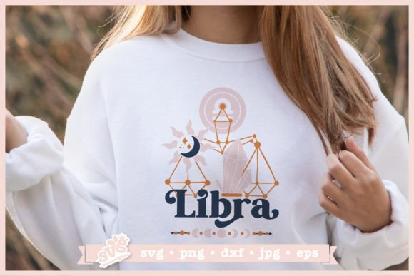 Libra SVG Zodiac Sign Svg for Crafts & Graphics