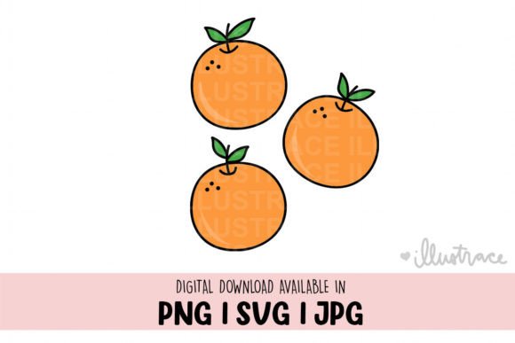 Orange Svg, Fruit Svg for Graphics and Crafts
