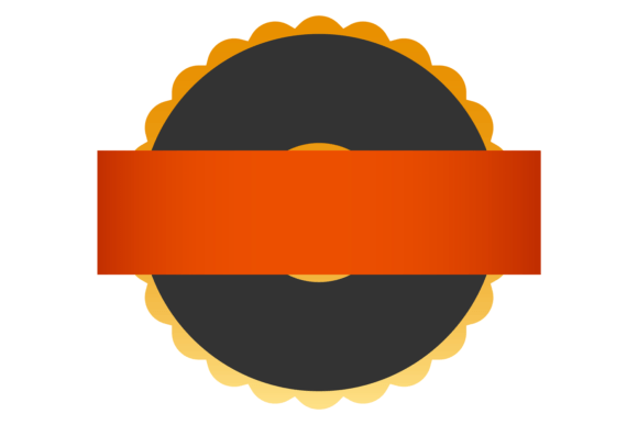 Round Warranty Label. Graphics & Crafts